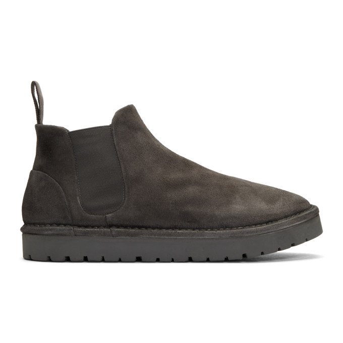 Marsèll Grey Sancrispa Alta Chelsea Boots