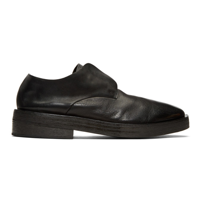 Marsèll Black Listone Loafers