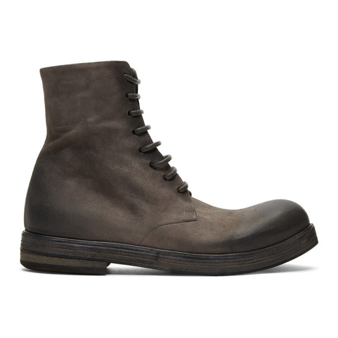 Marsèll Grey Zucca Zeppa Boots