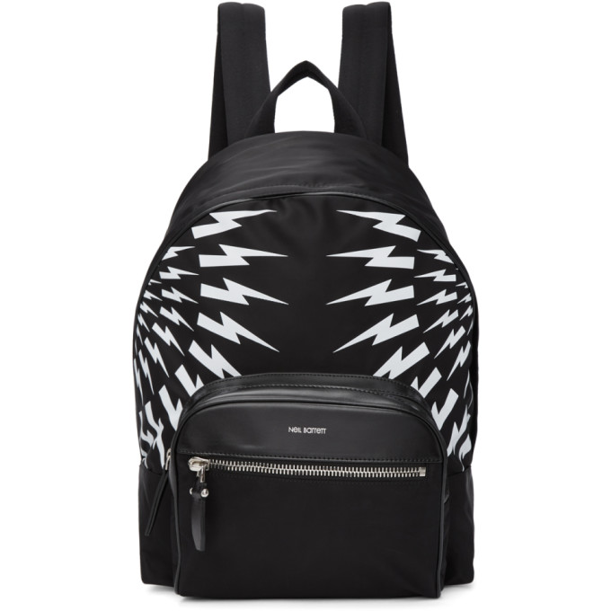 Neil Barrett Black Lightning Backpack