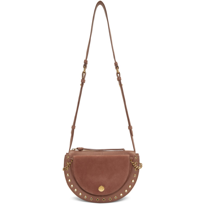 See by Chloe Pink Medium Half Moon Bag