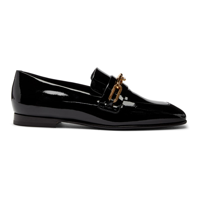 Burberry Black Patent Chillcot Loafer