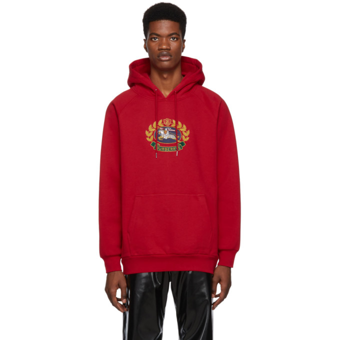 burberry crest hoodie