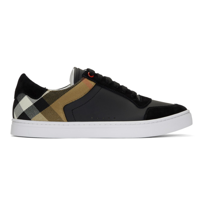 Burberry Black Reeth Low Sneakers