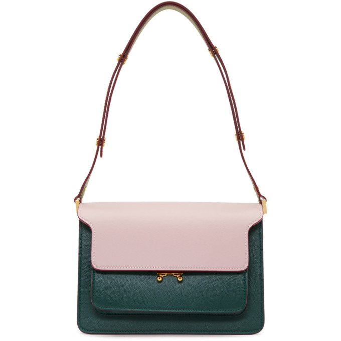 Marni Green Medium Trunk Bag