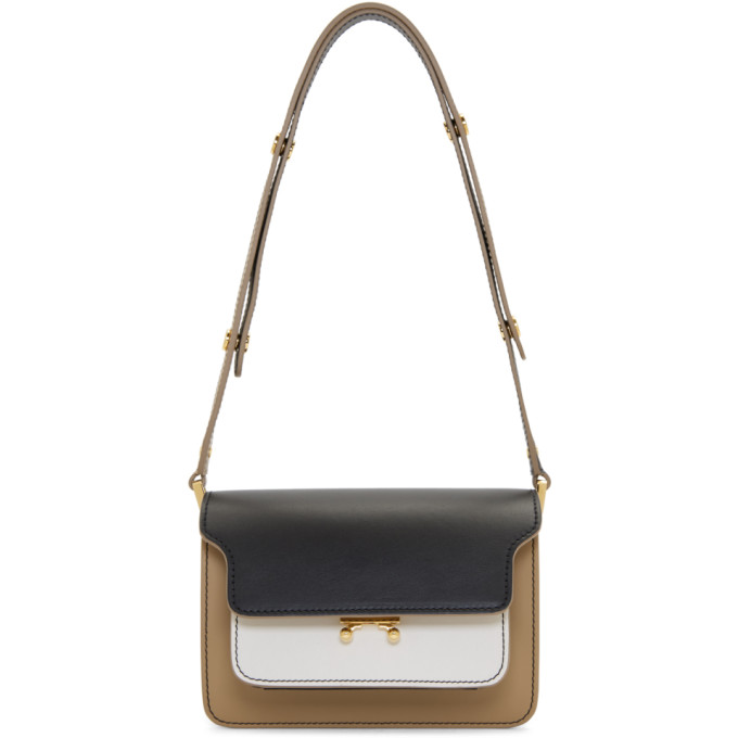 Marni Beige Small Trunk Bag