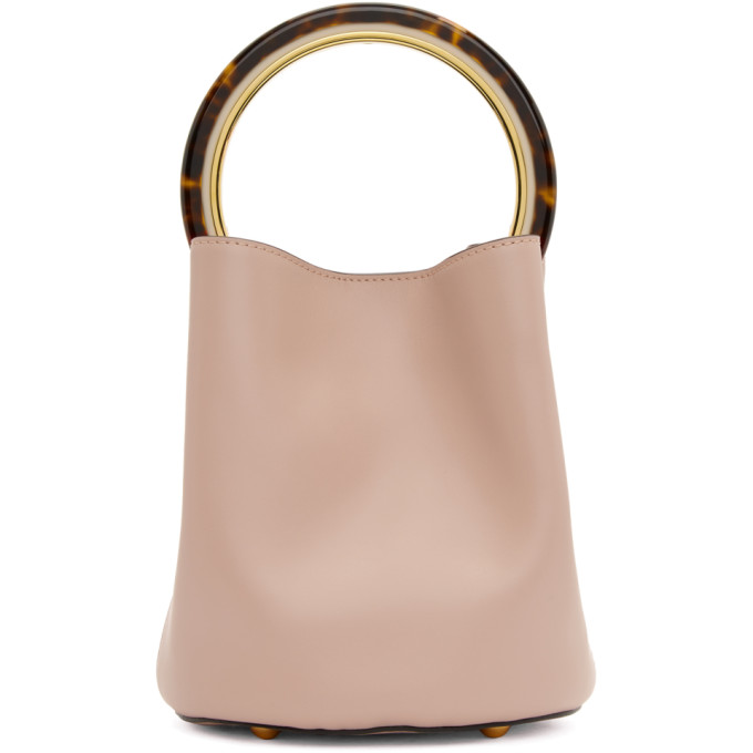 Marni Pink Mini Pannier Bucket Bag