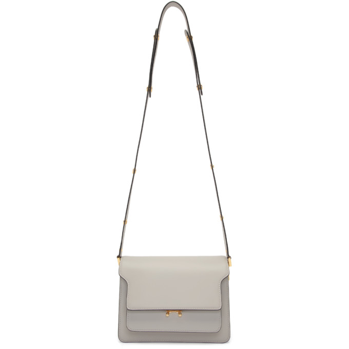 Marni Grey Medium Trunk Bag