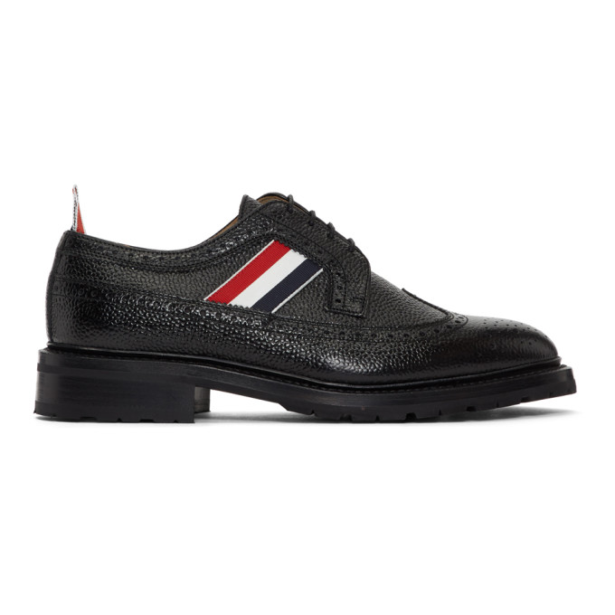 Thom Browne Black Classic Longwing Brogues