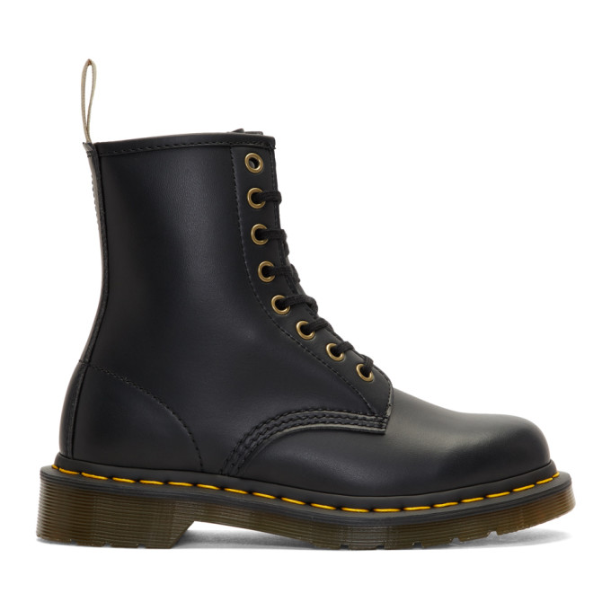 Dr. Martens Black Vegan 1460 Boots