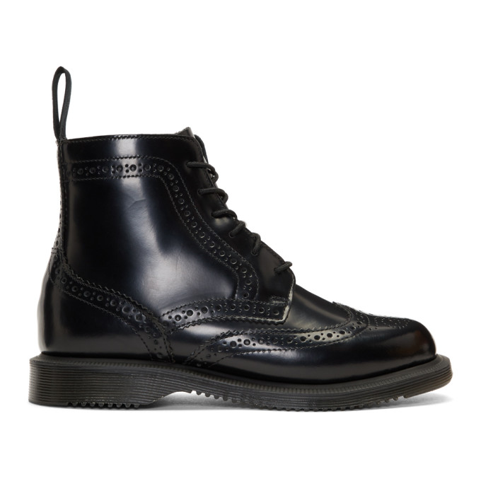 Dr. Martens Black Delphine Boots