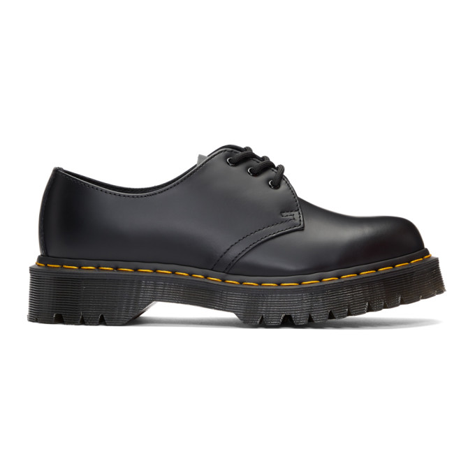 Dr. Martens Black 1461 Bex Platform Derbys