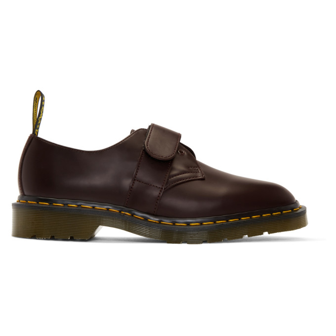 Dr. Martens Burgundy Engineered Garments Edition 1461 Smith Derbys