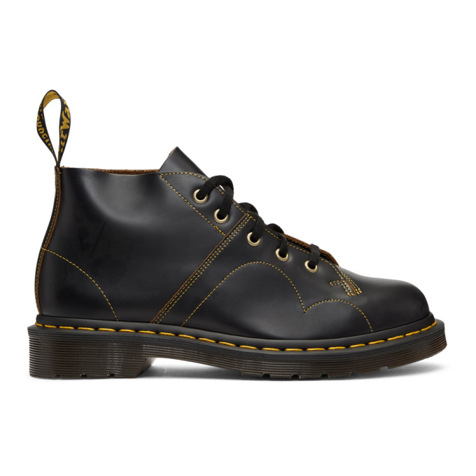 Dr. Martens Black Vintage Church Boots