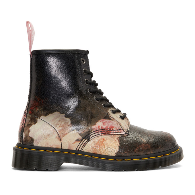 Dr. Martens Multicolor New Order 'Power, Corruption & Lies' 1460 Boots