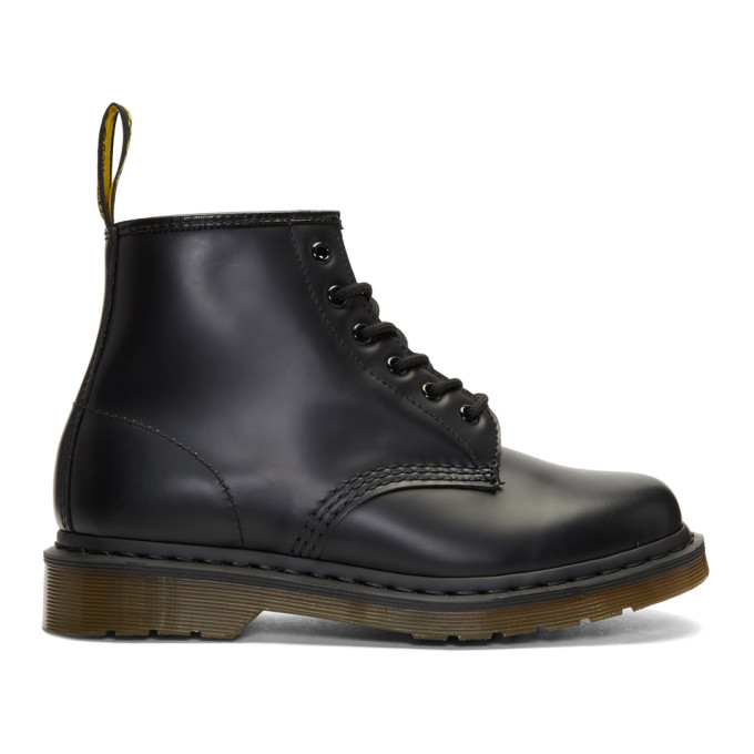 Dr. Martens Black 101 Lace-Up Boots