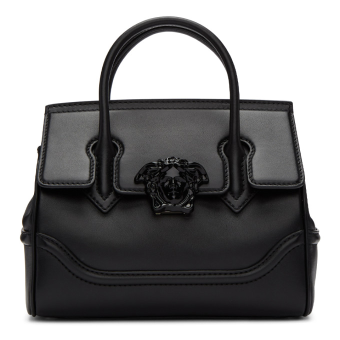 Versace Black Medium Tonal Medusa Palazzo Bag