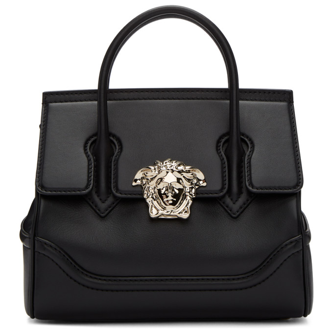 Versace Black Medium Medusa Palazzo Bag
