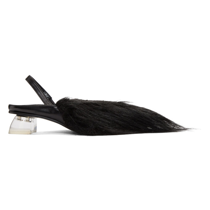 Simone Rocha Black Perspex Heels
