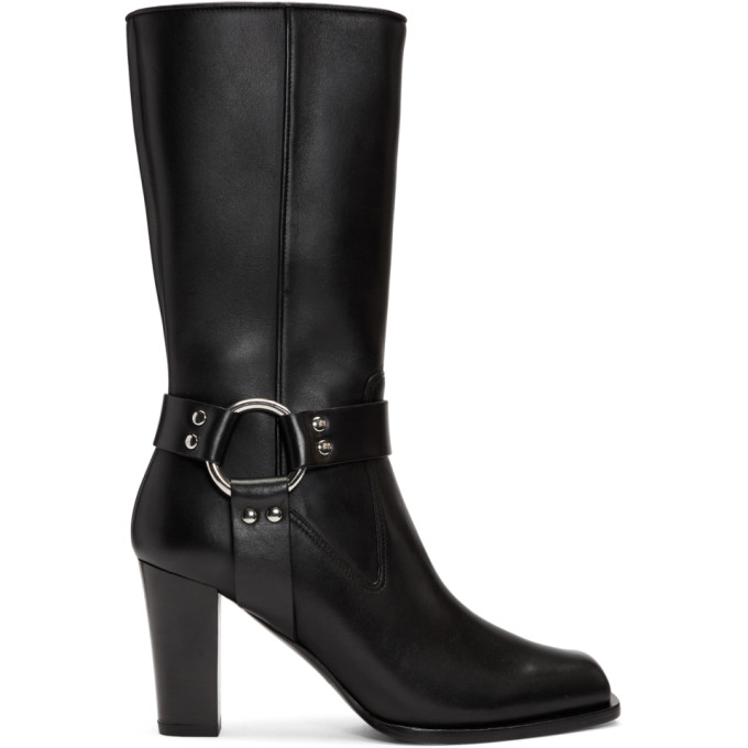 Altuzarra Black Lucy Mid-Calf Boots