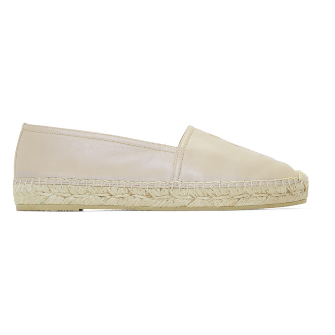 Saint Laurent Pink Monogramme Espadrilles