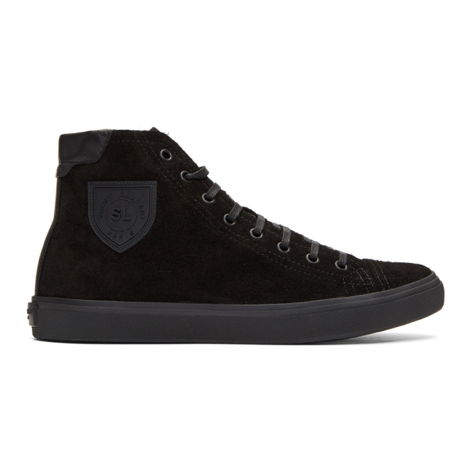 Saint Laurent Black Bedford Sneakers