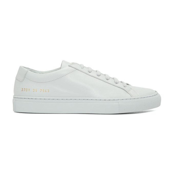 Woman by Common Projects Grey Original Achilles Low Sneakers