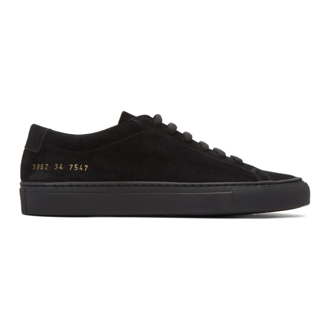 Woman by Common Projects Black Original Achilles Low Sneakers
