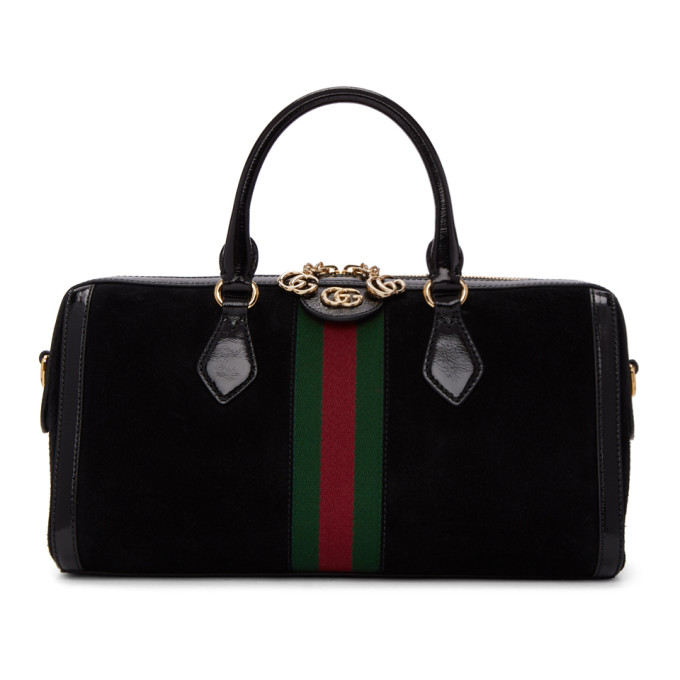 Gucci Black Ophidia Bowling Bag