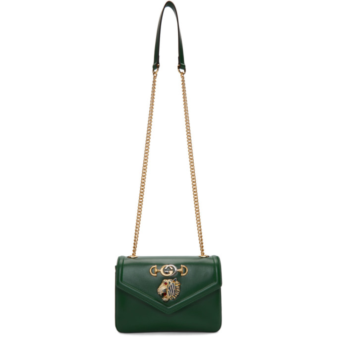 Gucci Green Small Rajah Bag