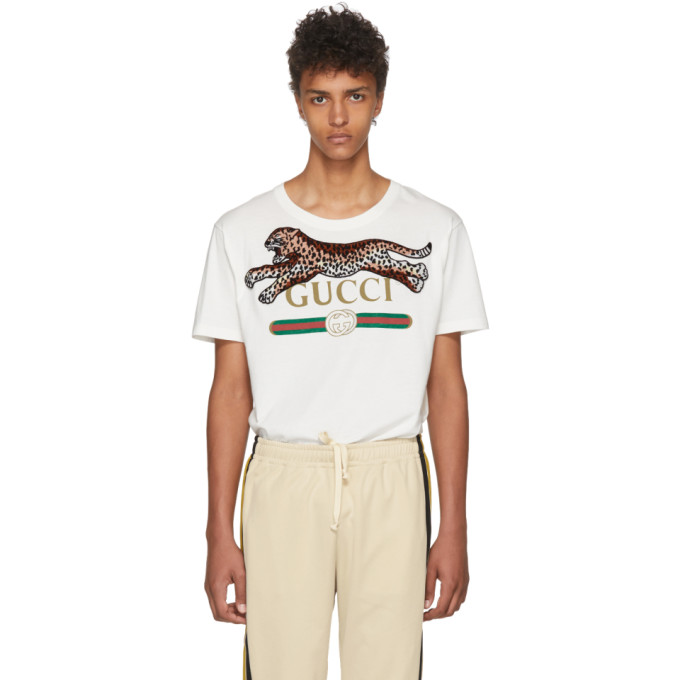 gucci leopard t shirt