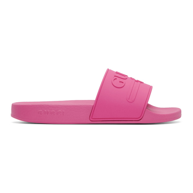 pink pool slides