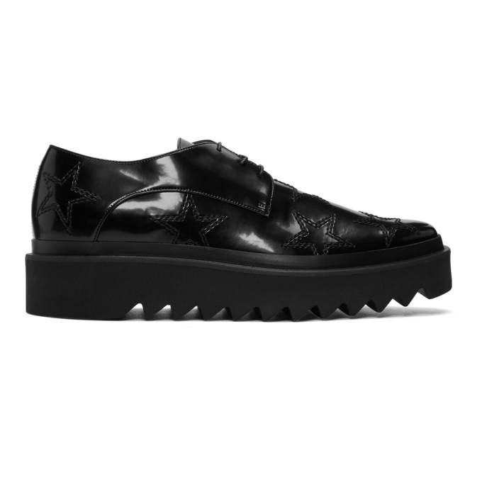 Stella McCartney Black Lewis Stars Derbys