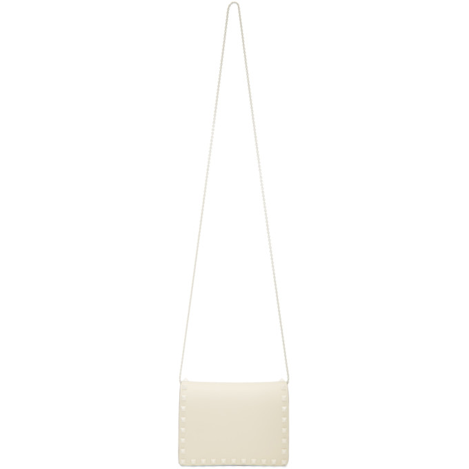 Valentino Ivory Valentino Garavani Mini Tonal Rockstud Bag