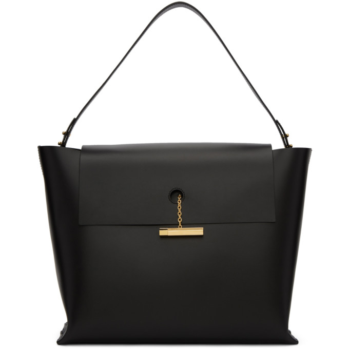 Sophie Hulme Black The Pinch Bag