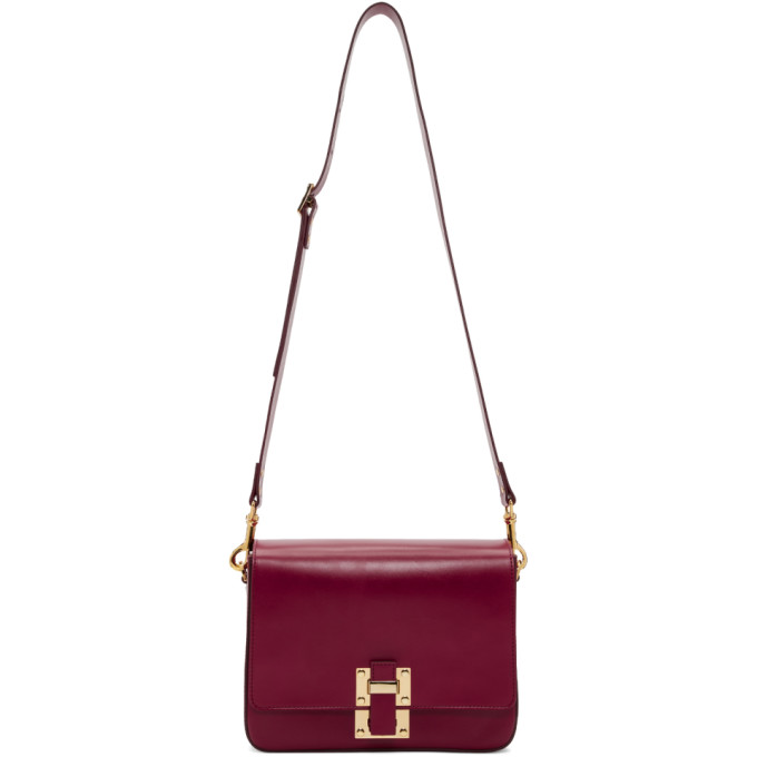 Sophie Hulme Red Large Quick Bag