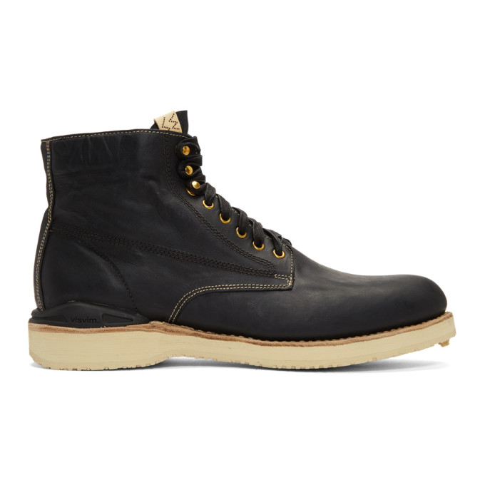 Visvim Black Virgil Folk Boots