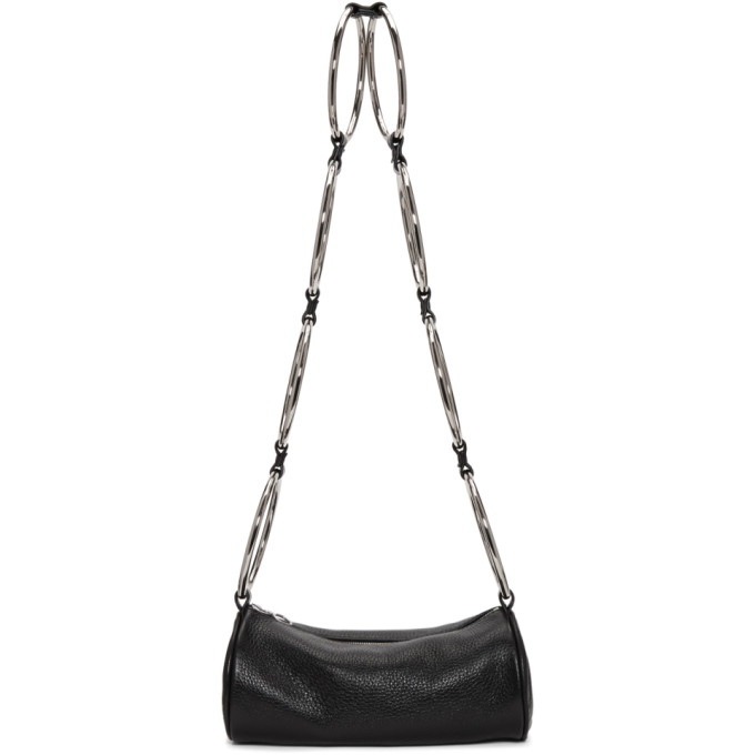 Kara Black Multi-Ring Duffle Wristlet Bag