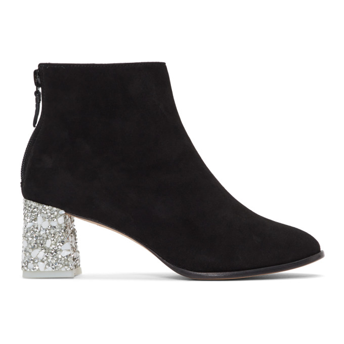 Sophia Webster Black Stella Ankle Boots