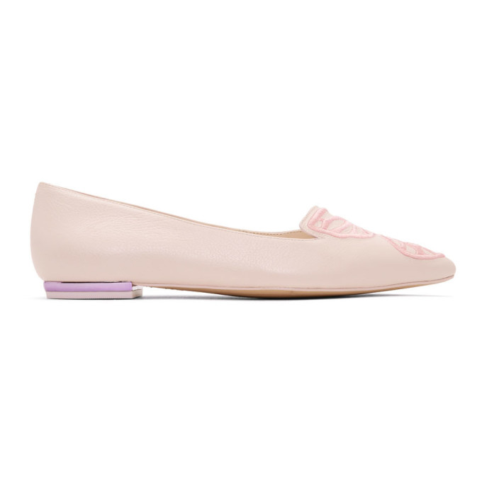 Sophia Webster Pink Bibi Ballerina Flats