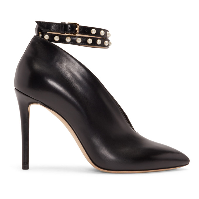 Jimmy Choo Black Lark 100 Heels