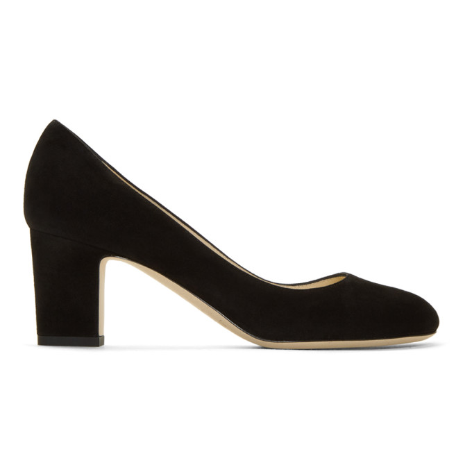 Jimmy Choo Black Suede Billie 65 Heels