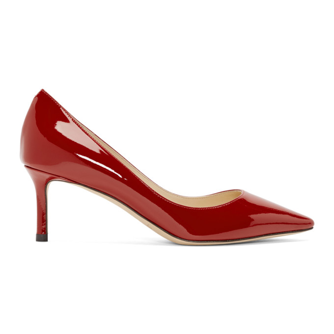Jimmy Choo Red Patent Romy 60 Heels