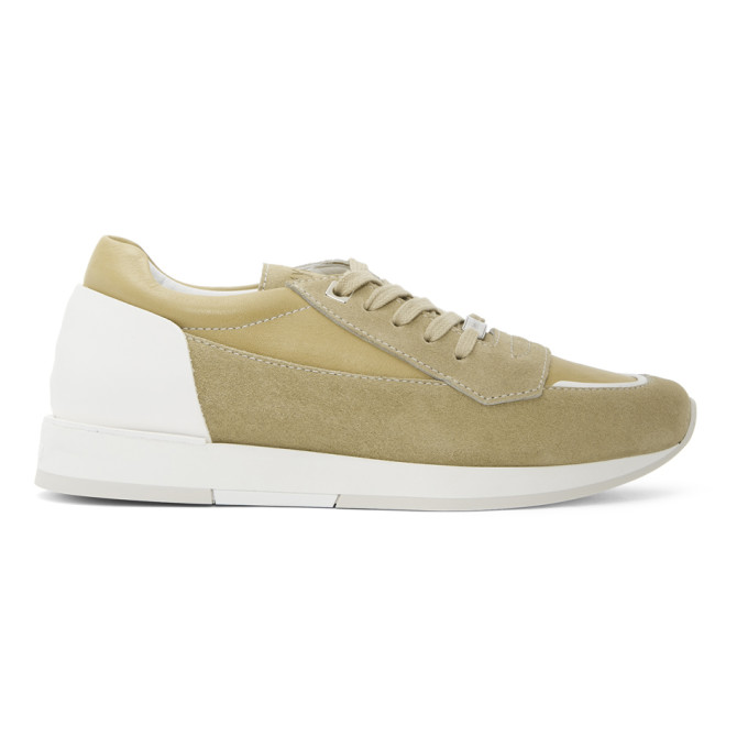 Jimmy Choo Tan Suede Jett Sneakers