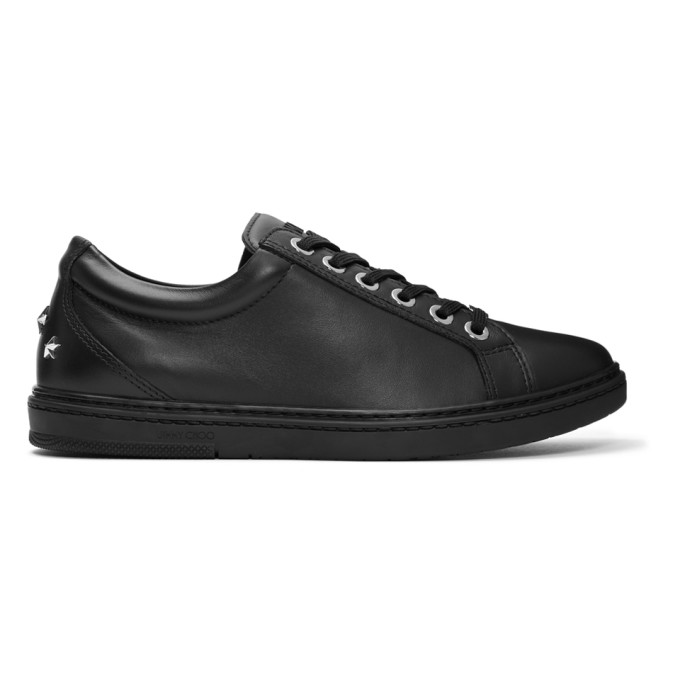Jimmy Choo Black Cash Sneakers
