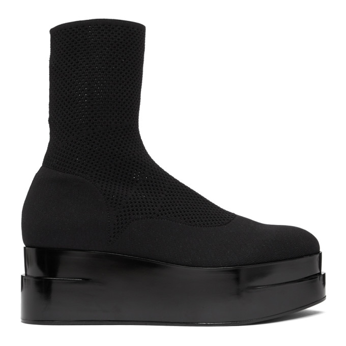 Clergerie Black Luise Platform Boots