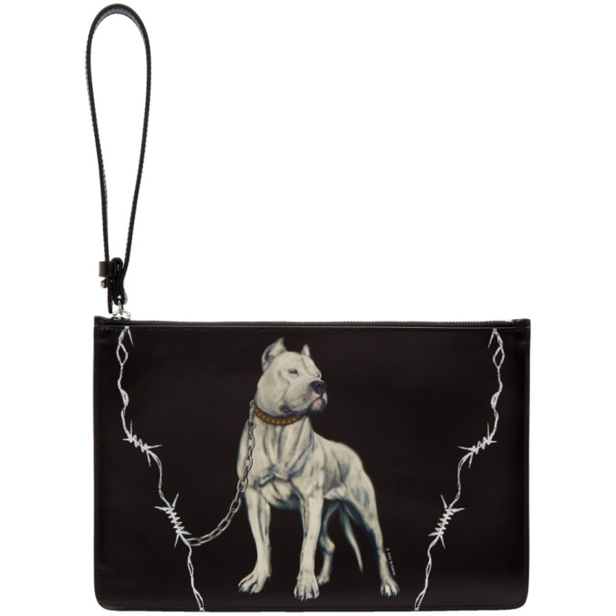 Marcelo Burlon County of Milan Black Dogo Pouch