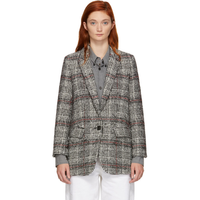 Isabel Marant Etoile Black & White Ice Blazer