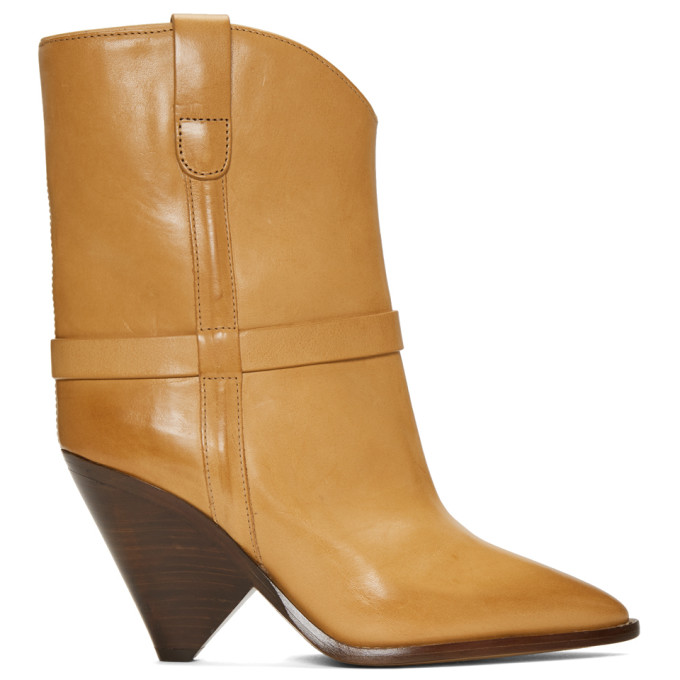 Isabel Marant Tan Lamsy Boots