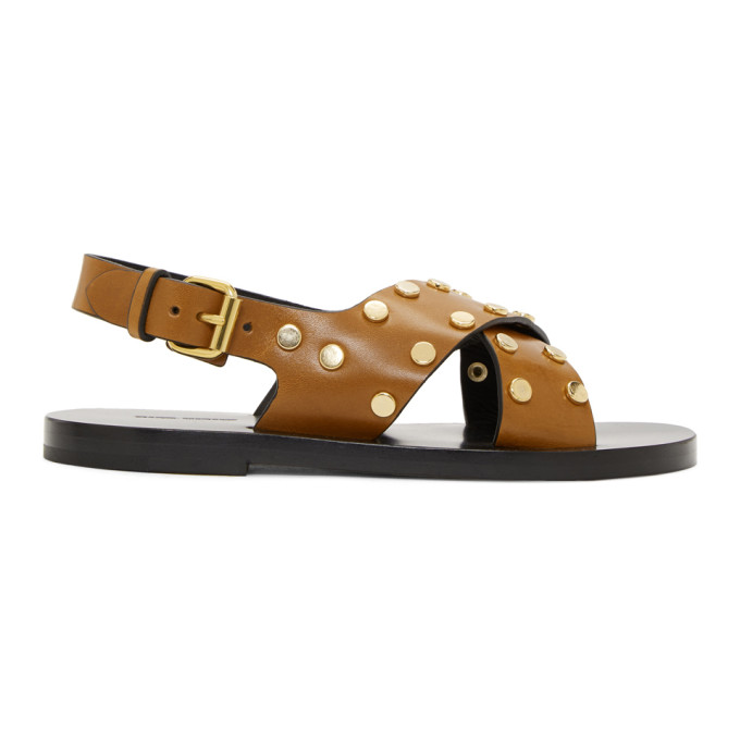 Isabel Marant Brown Jade Sandals